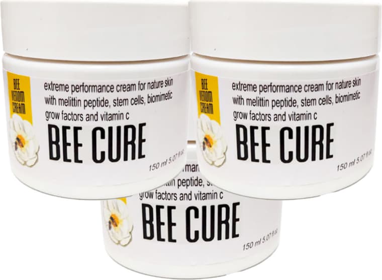 Bee Cure 3Adet 150 ml Venom Cream Pain Cream Krem