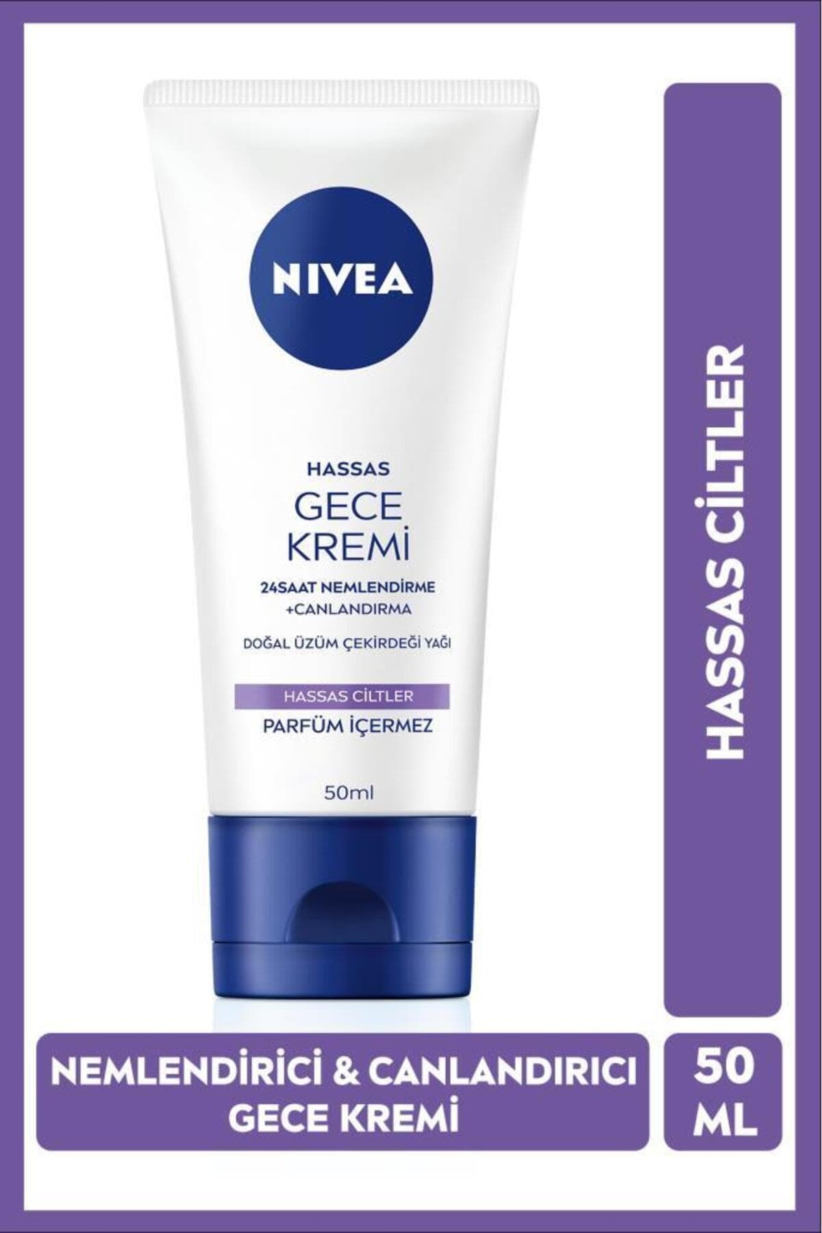 Yüz Bakim Kremi & Soothing 24H Nemlendirici Gece Bakim Kremi 50ML
