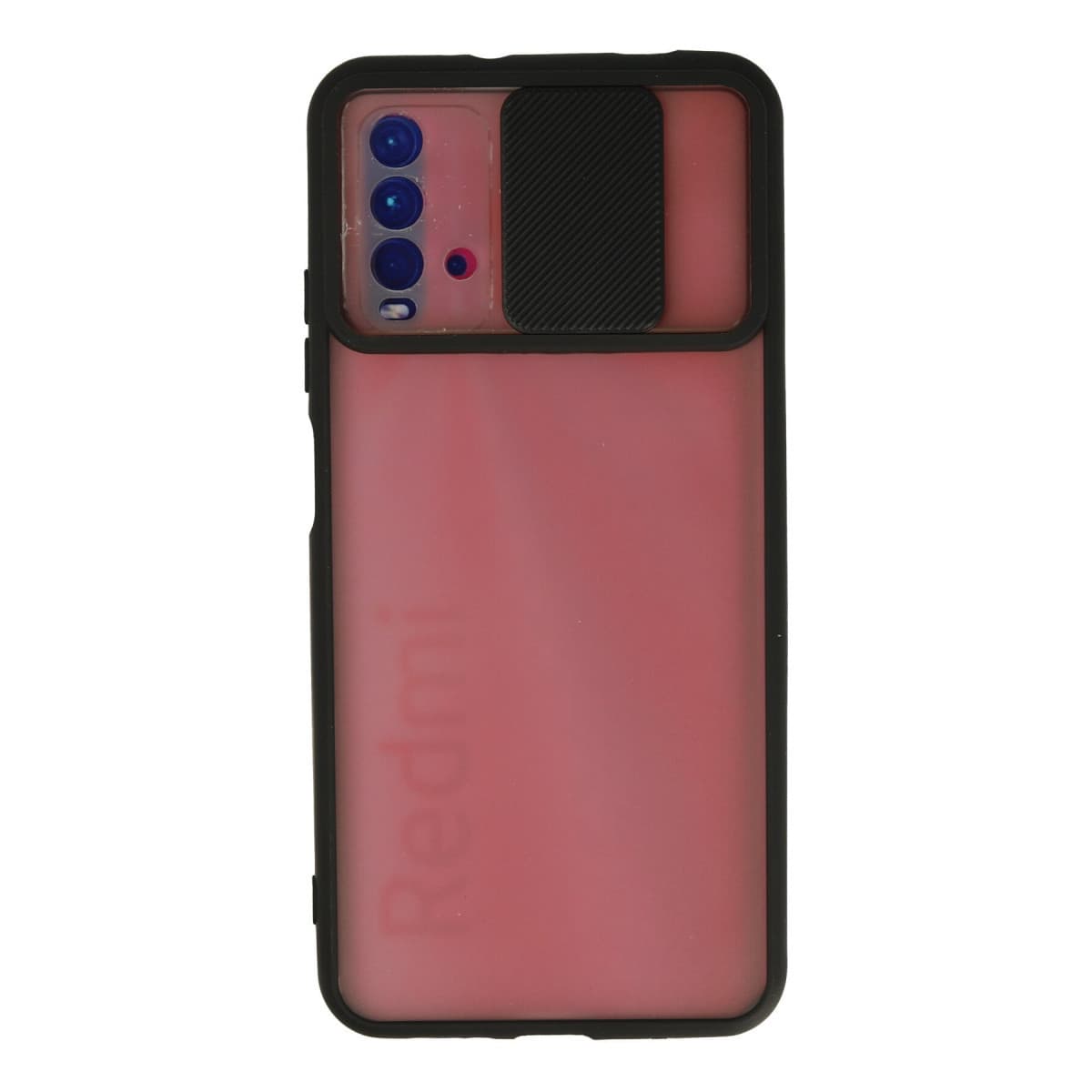 9T Kılıf Palm Buzlu Kamera Sürgülü Silikon - Siyah