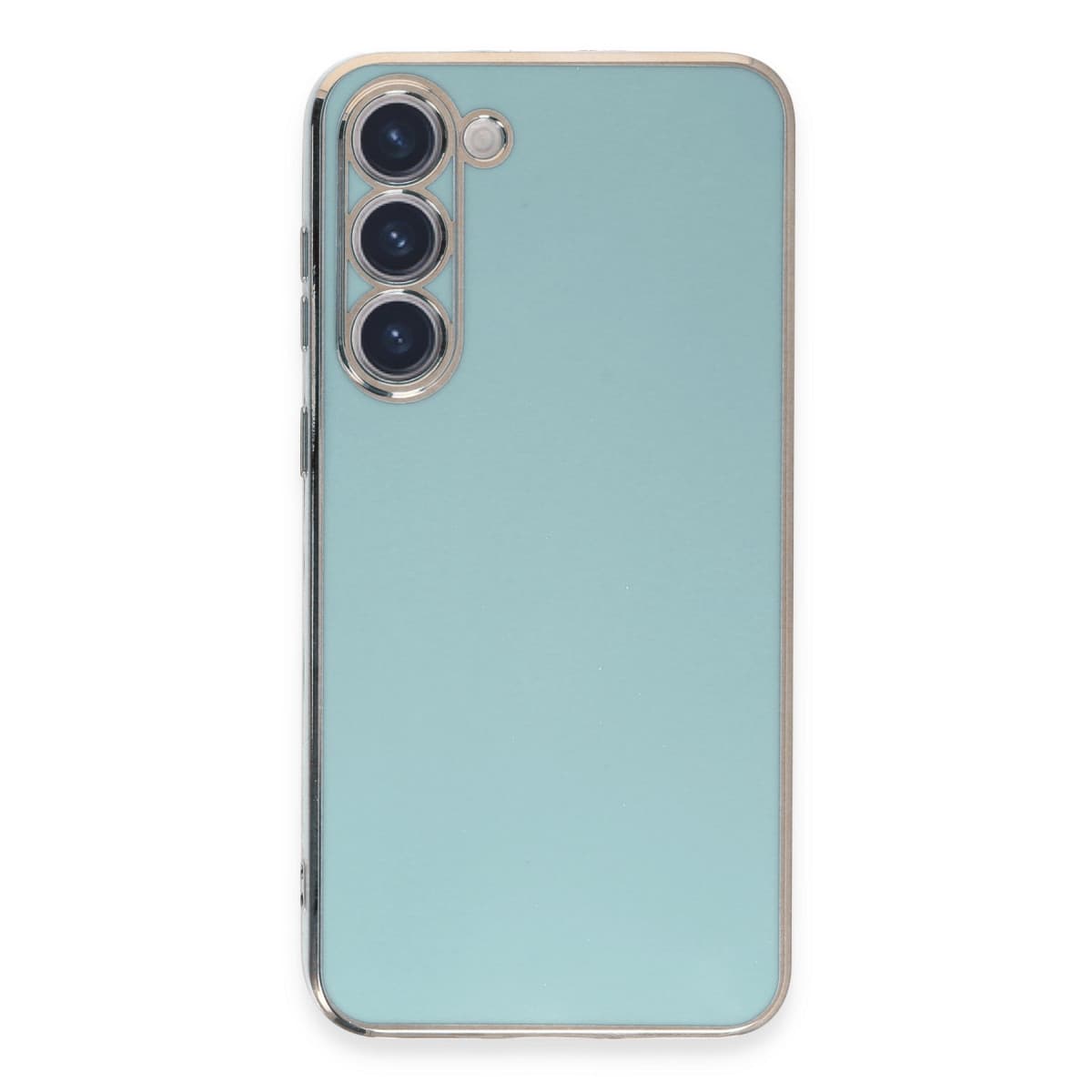 Galaxy S23 Kılıf Volet Silikon - Açık Yeşil