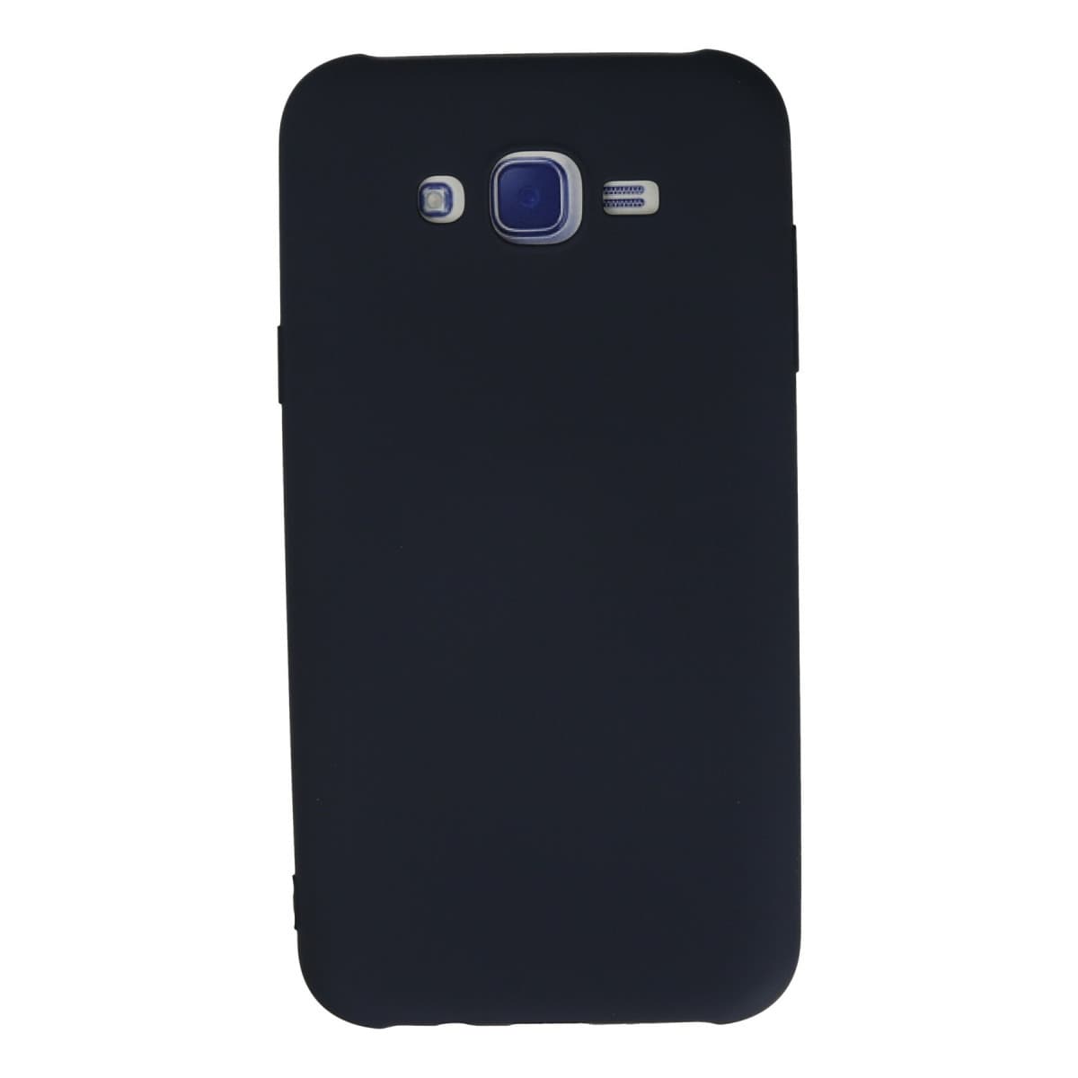 Galaxy J7 Kılıf Nano içi Kadife Silikon - Lacivert