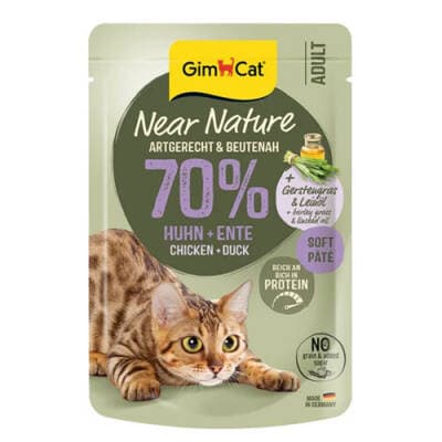 Near Nature Ezme Tavuklu ve Ördekli Pouch Yetişkin Kedi Konservesi 85 Gr