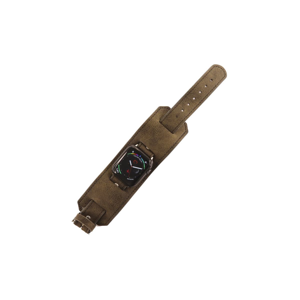 Watch 42mm NL17 Deri Kordon - Kahverengi