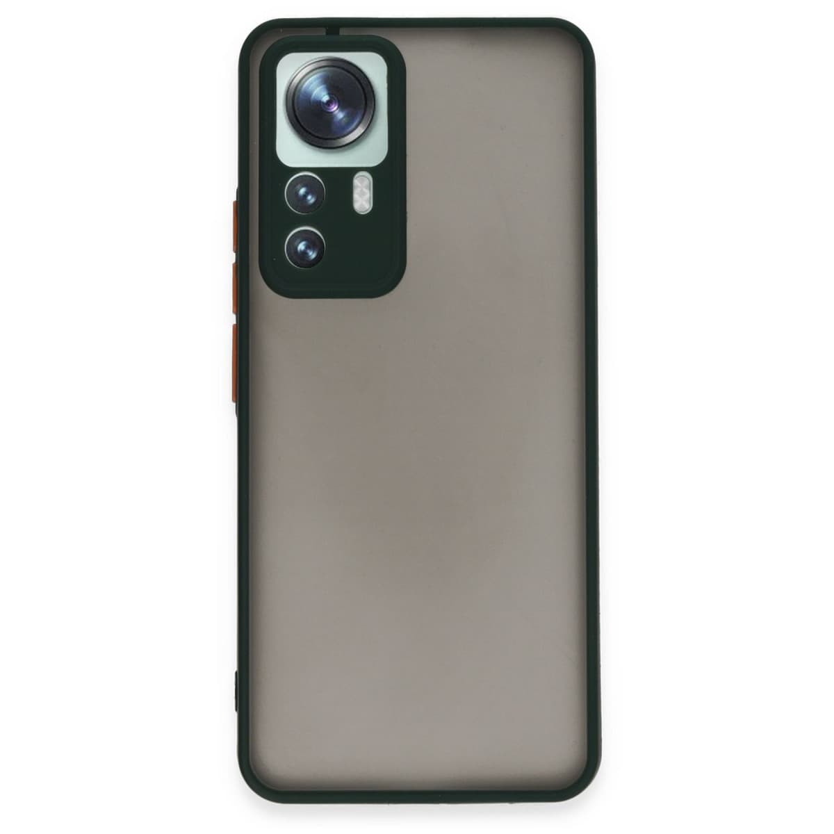 Mi 12T Pro Kılıf Montreal Silikon Kapak - Yeşil