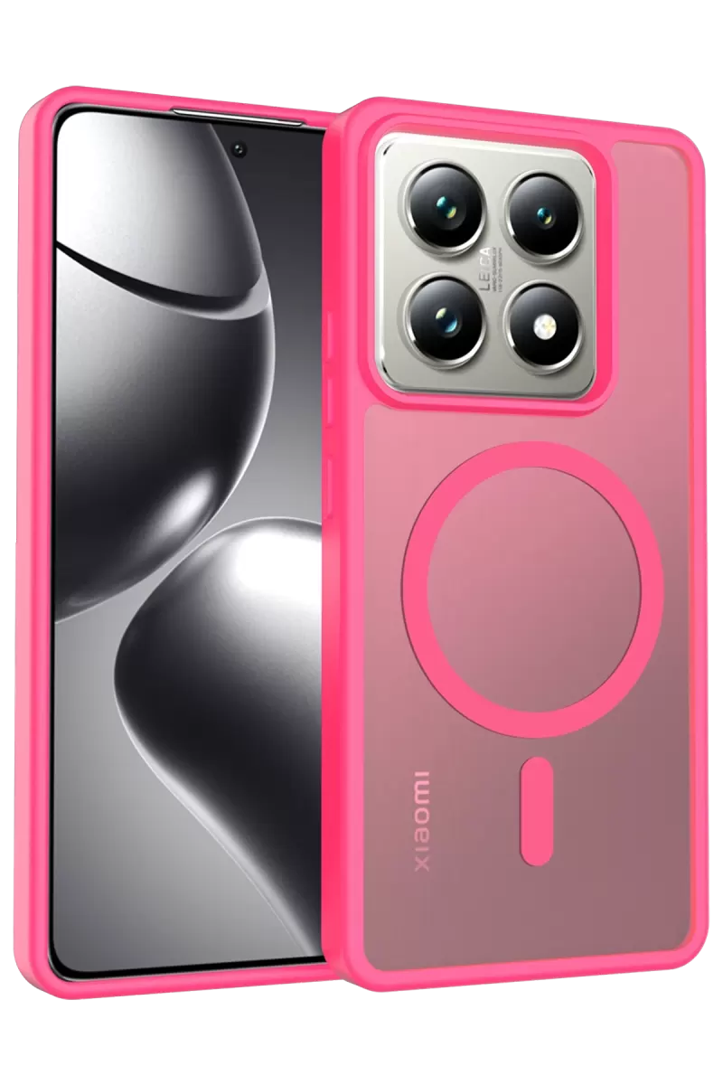 Mi 14T Pro Jota Magsafe Kapak - Rose