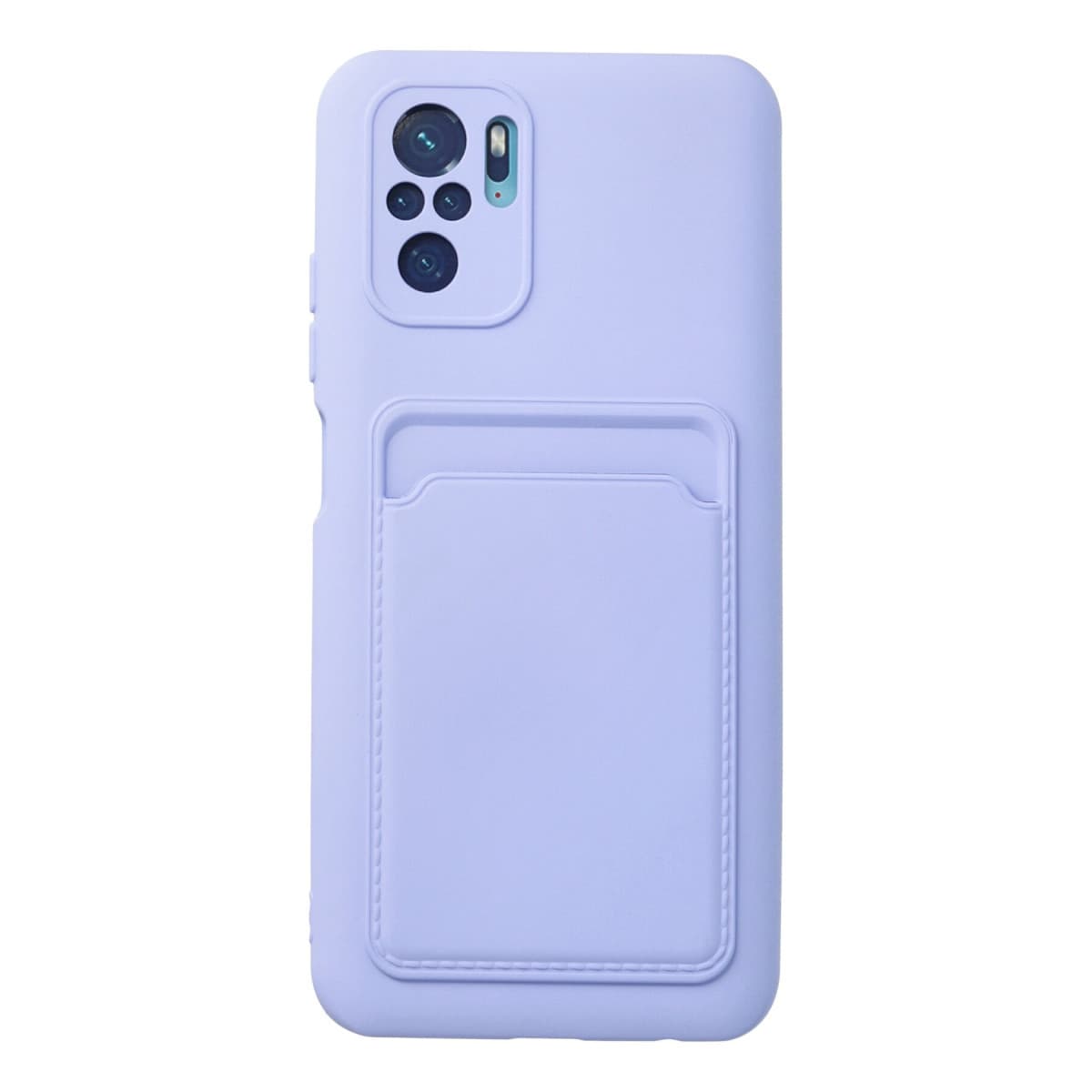 Note 10S Kılıf Kelvin Kartvizitli Silikon - Lila