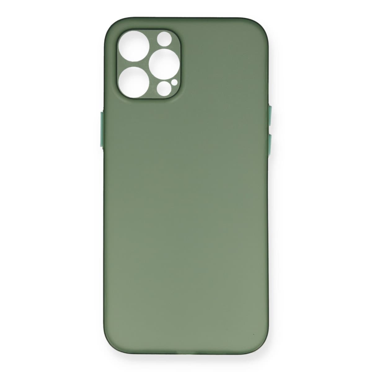 iPhone 12 Pro Max Kılıf PP Ultra İnce Kapak - Yeşil
