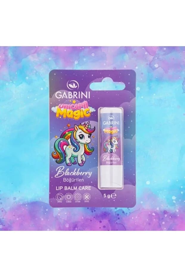 Unicorn Kids Lipcare Böğürtlen