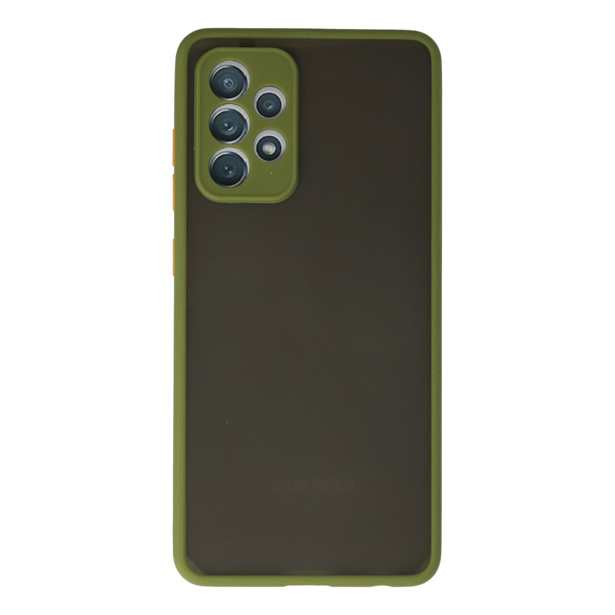 Galaxy A72 Kılıf Montreal Silikon Kapak - Yeşil