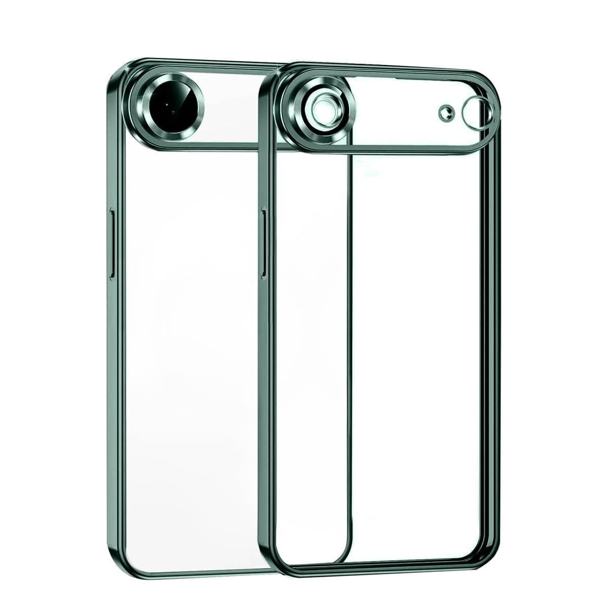 iPhone 17 Air Razer Lensli Silikon - Yeşil