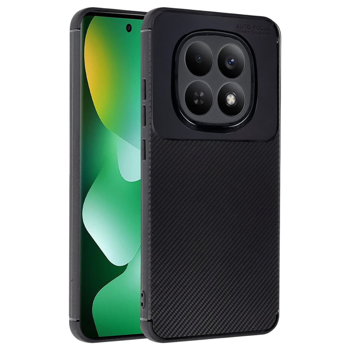 Note 15 Pro 5G Auto Focus Karbon Kapak - Siyah