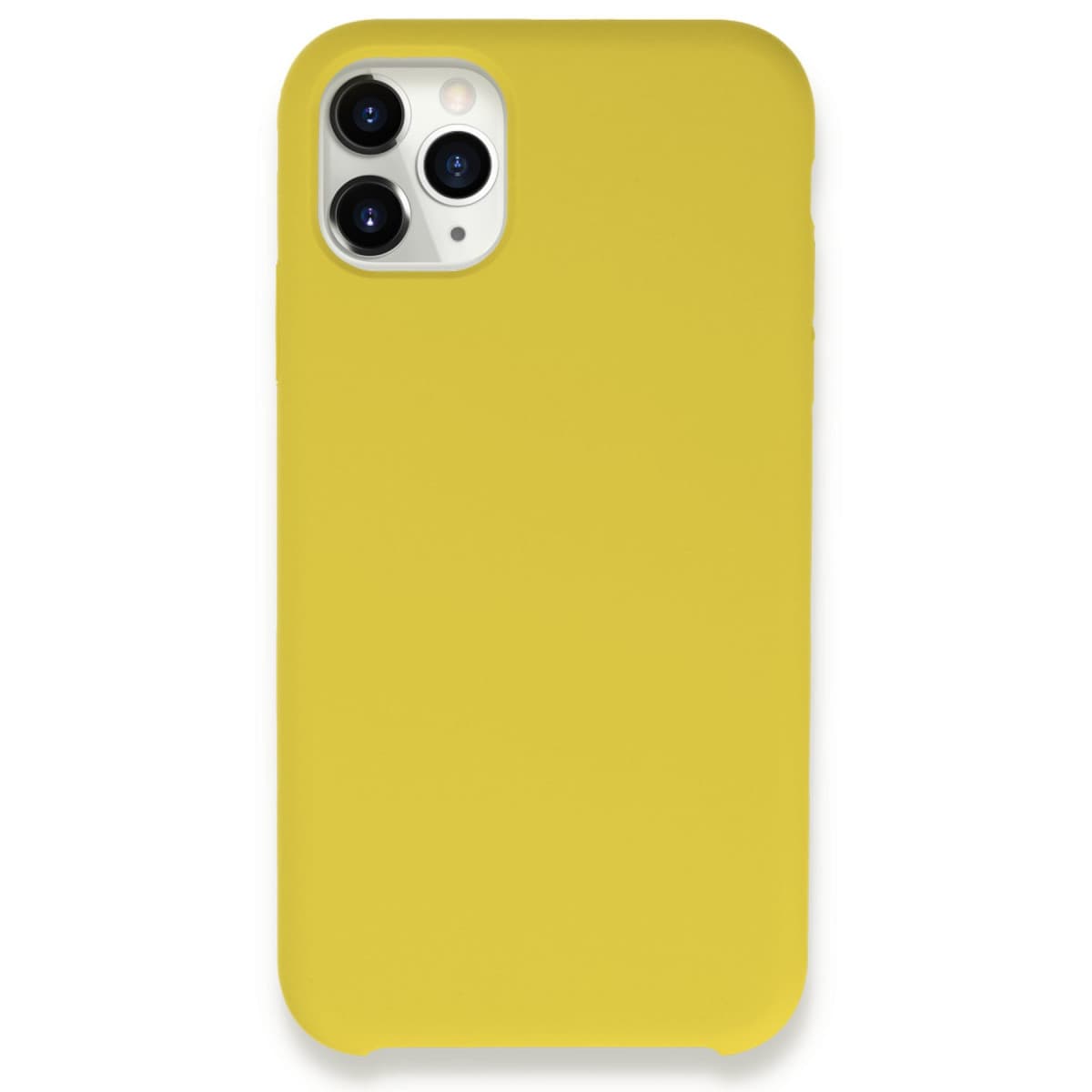 iPhone 11 Pro Kılıf Lansman Legant Silikon - Sarı