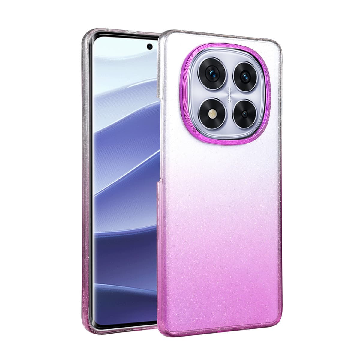 Note 14 Pro Plus Glossy Kapak - Mor