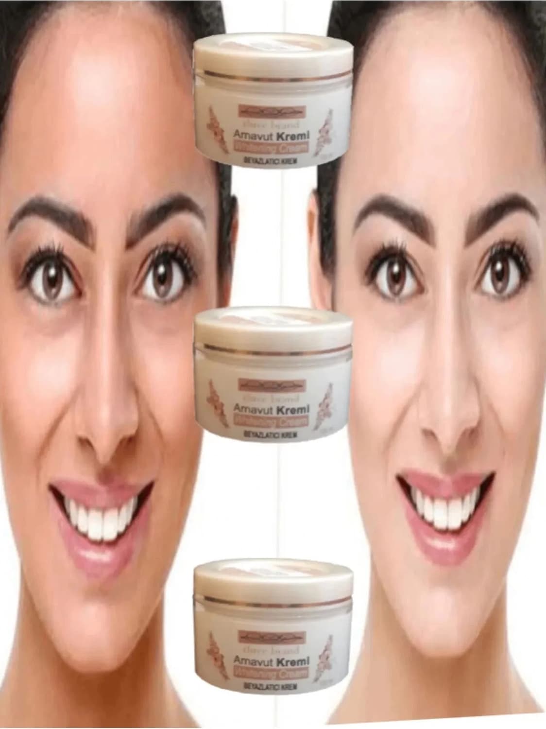 Whitening Cream Arnavut Kremi 50ML Kremi Krem x 2 Adet