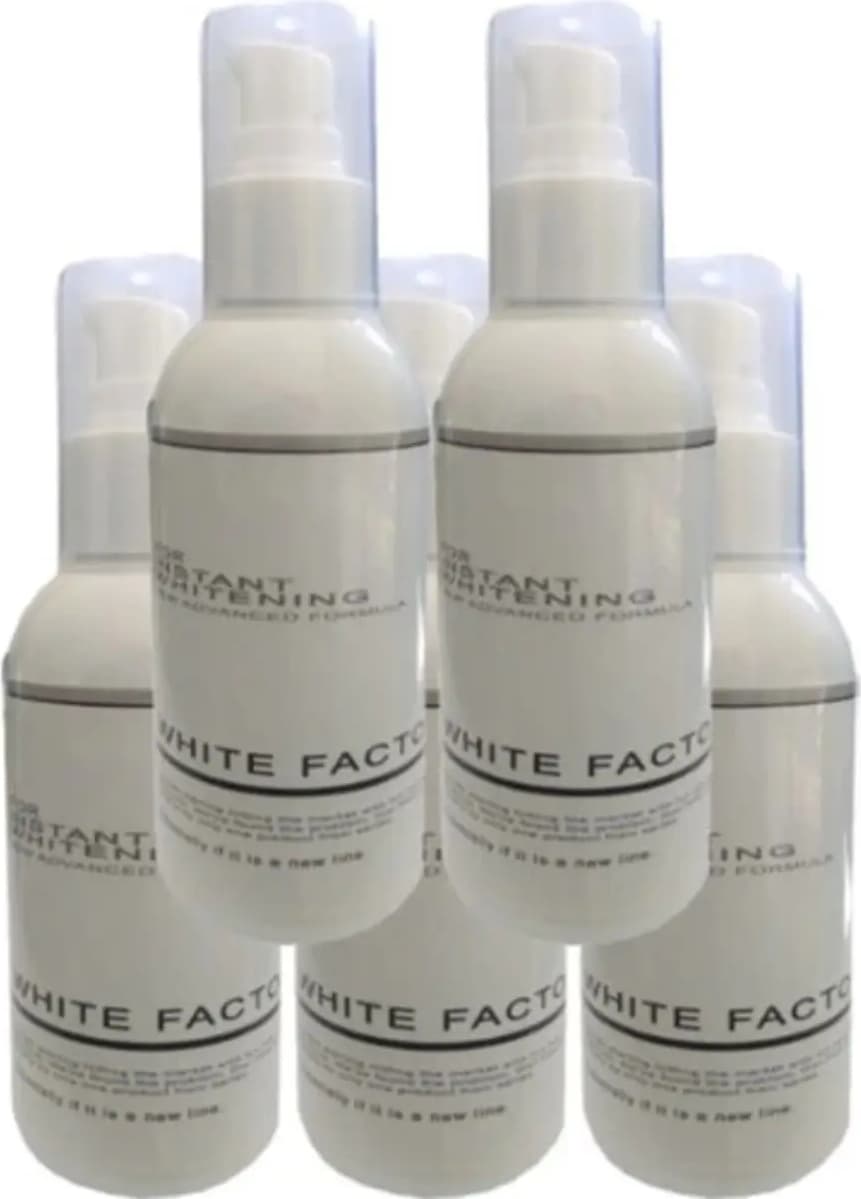 Süper White Factor For Instant Whitening - Krem 120 ml x 5 Adet