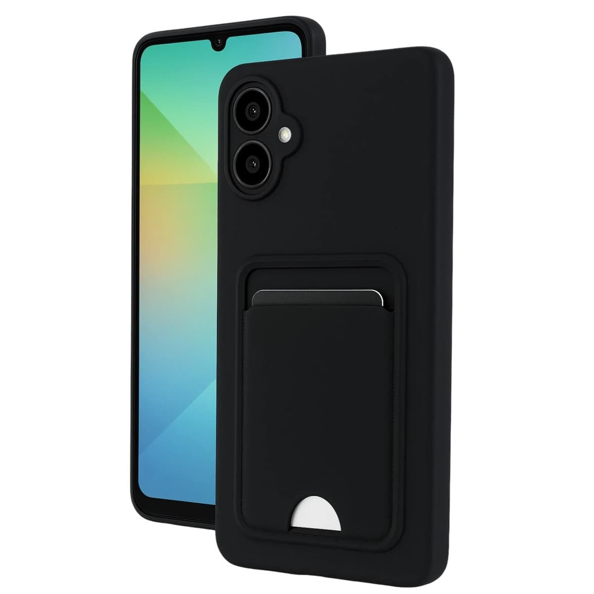 Galaxy A07 4G Kelvin Kartvizitli Silikon - Siyah