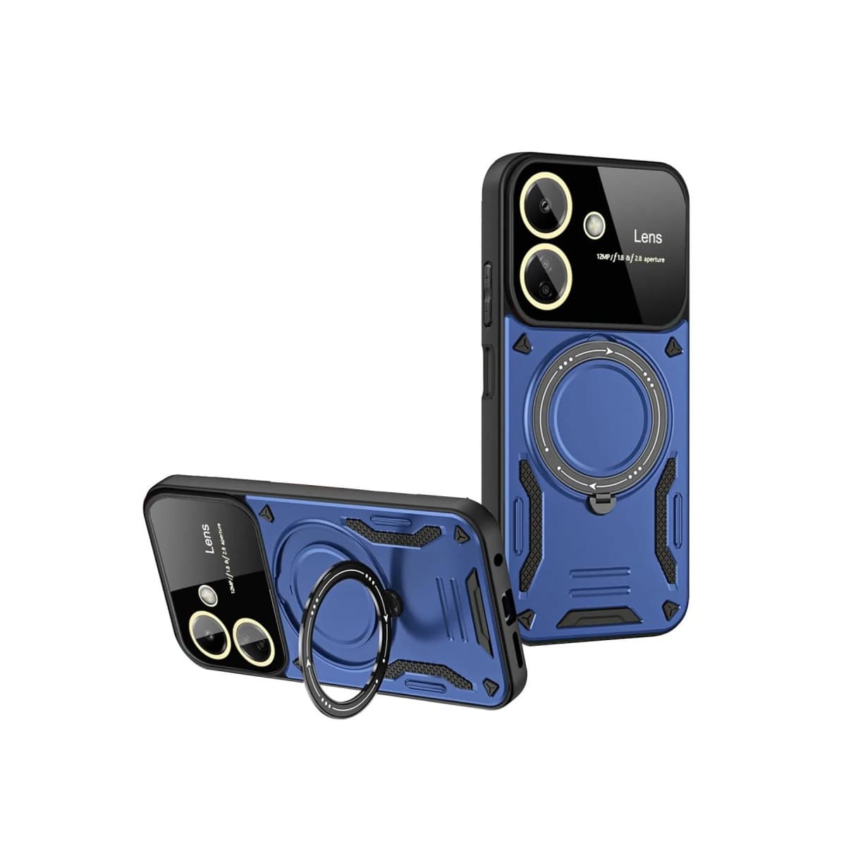 13C Kılıf Joy Lens Standlı Kapak - Lacivert