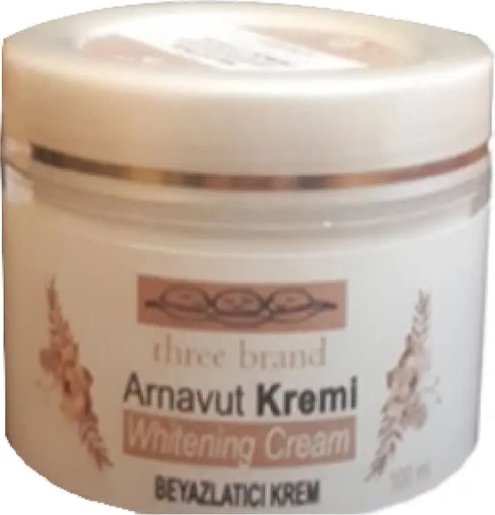 Three Brand Whitens Cream Arnavut Kremi 100ML Cilt Tonu