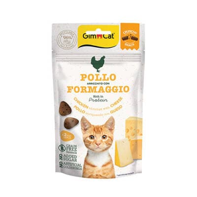 Crunchy Tavuklu ve Peynirli Kedi Ödül Maması 50 Gr