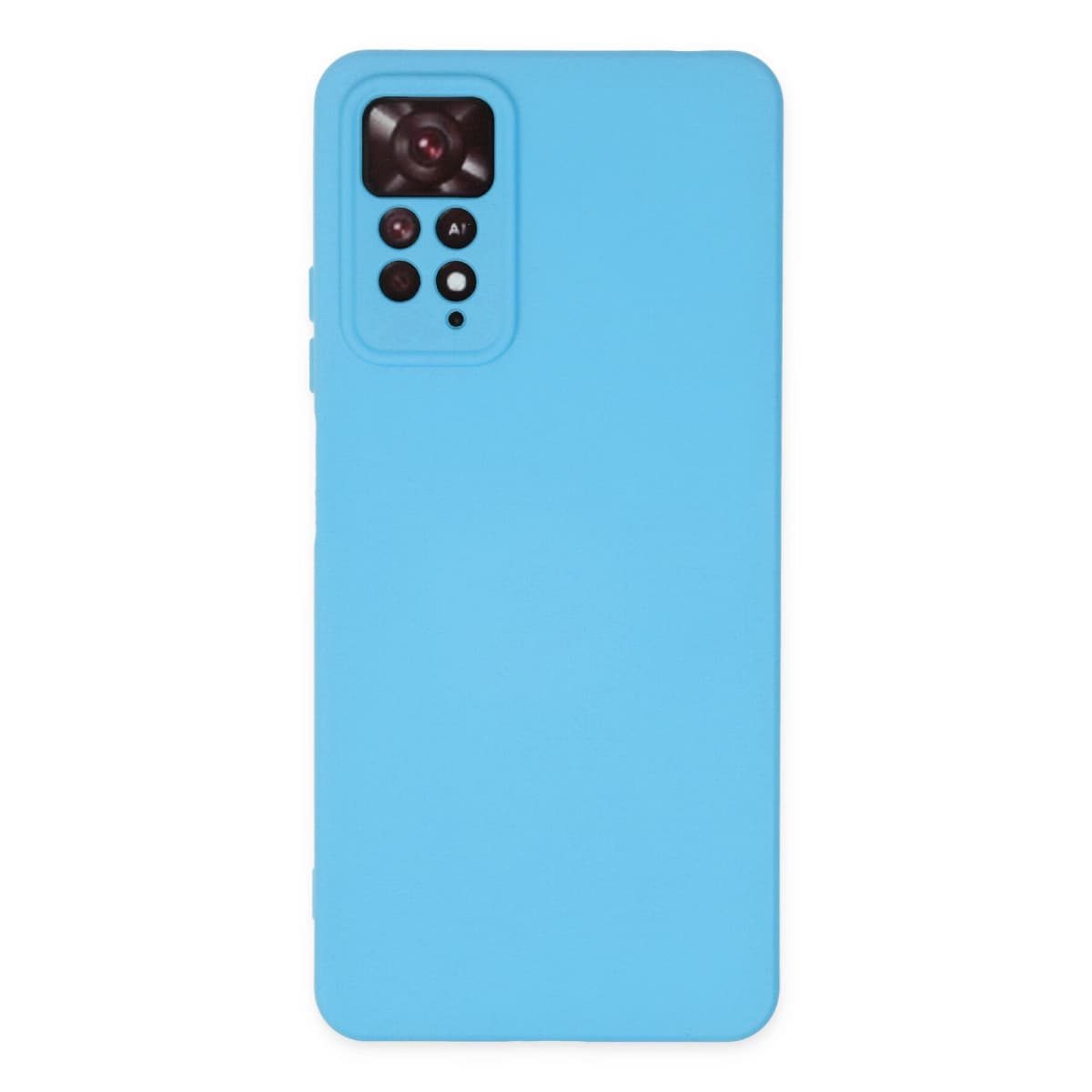 Note 11 Pro Kılıf Nano içi Kadife Silikon - Mavi