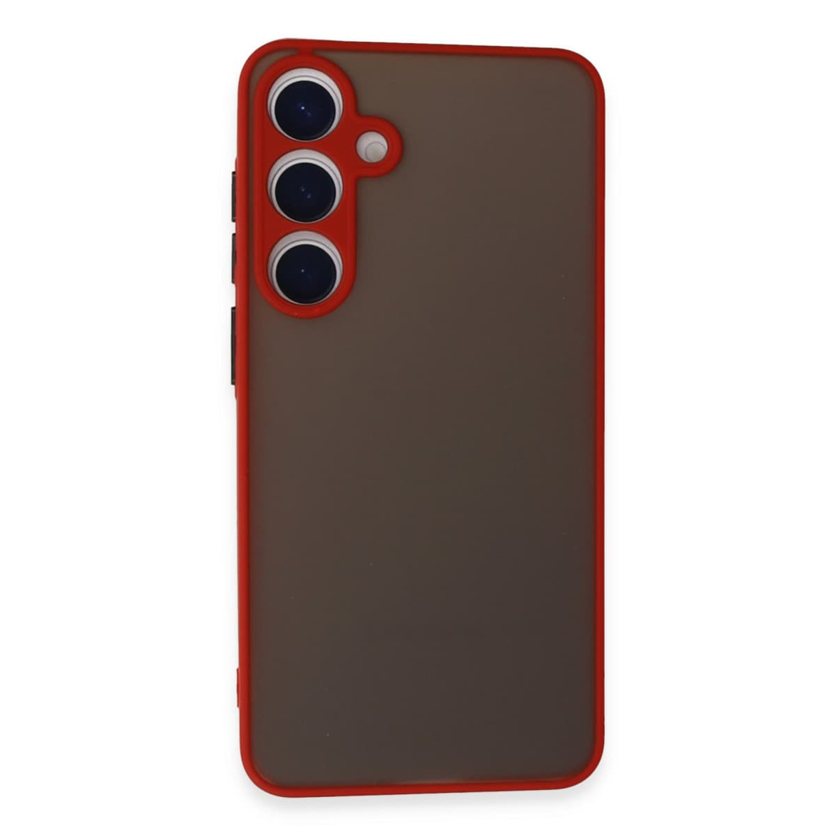 Galaxy S24 Kılıf Montreal Silikon Kapak - Kırmızı