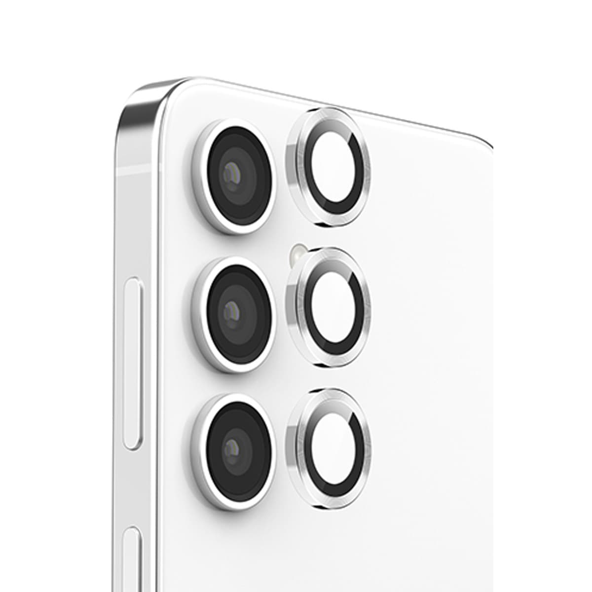 Galaxy S25 Raze Metal Kamera Lens - Gümüş