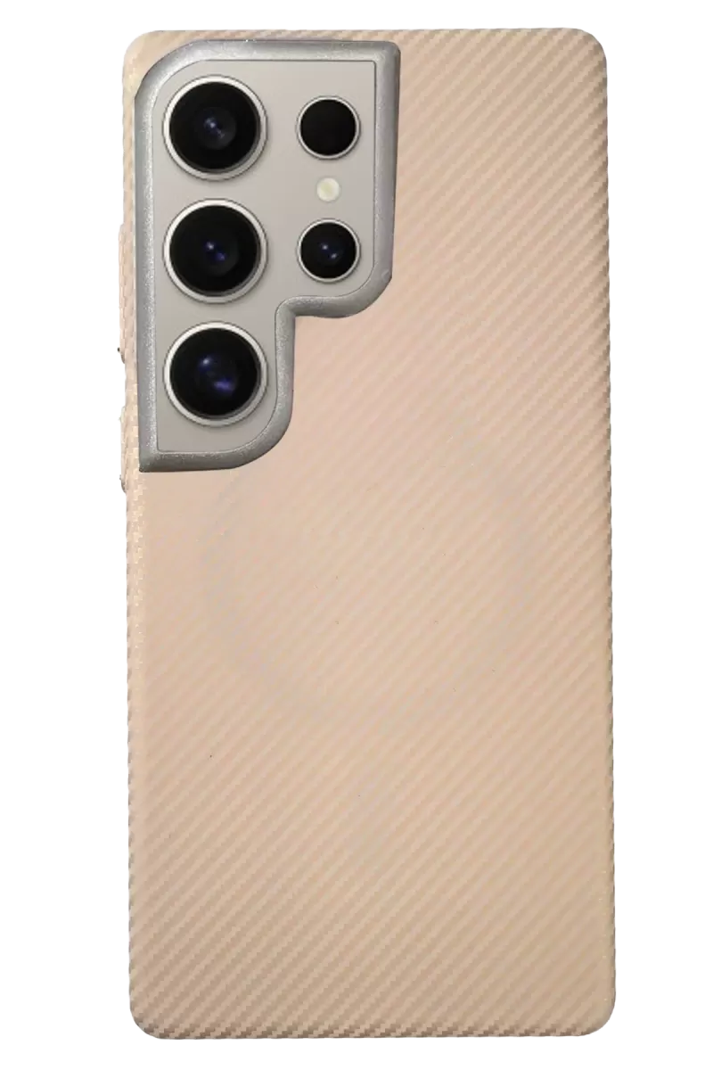 Galaxy S23 Ultra Besa Magsafe Kapak - Desert