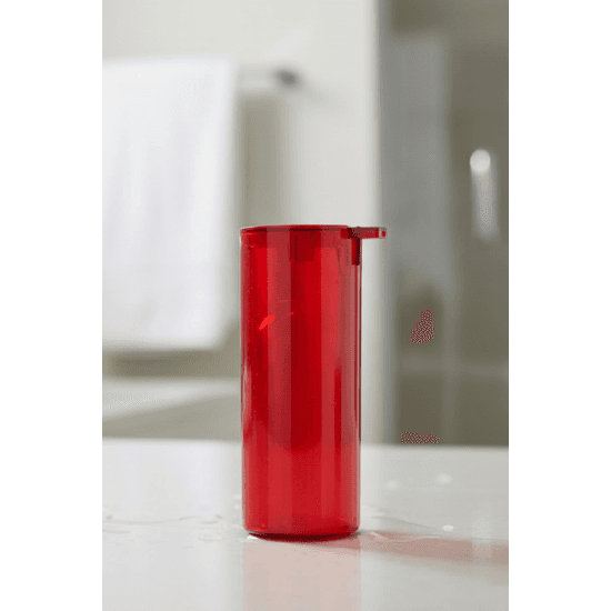 Kırmızı Akrilik Sıvı Sabunluk 250 ml