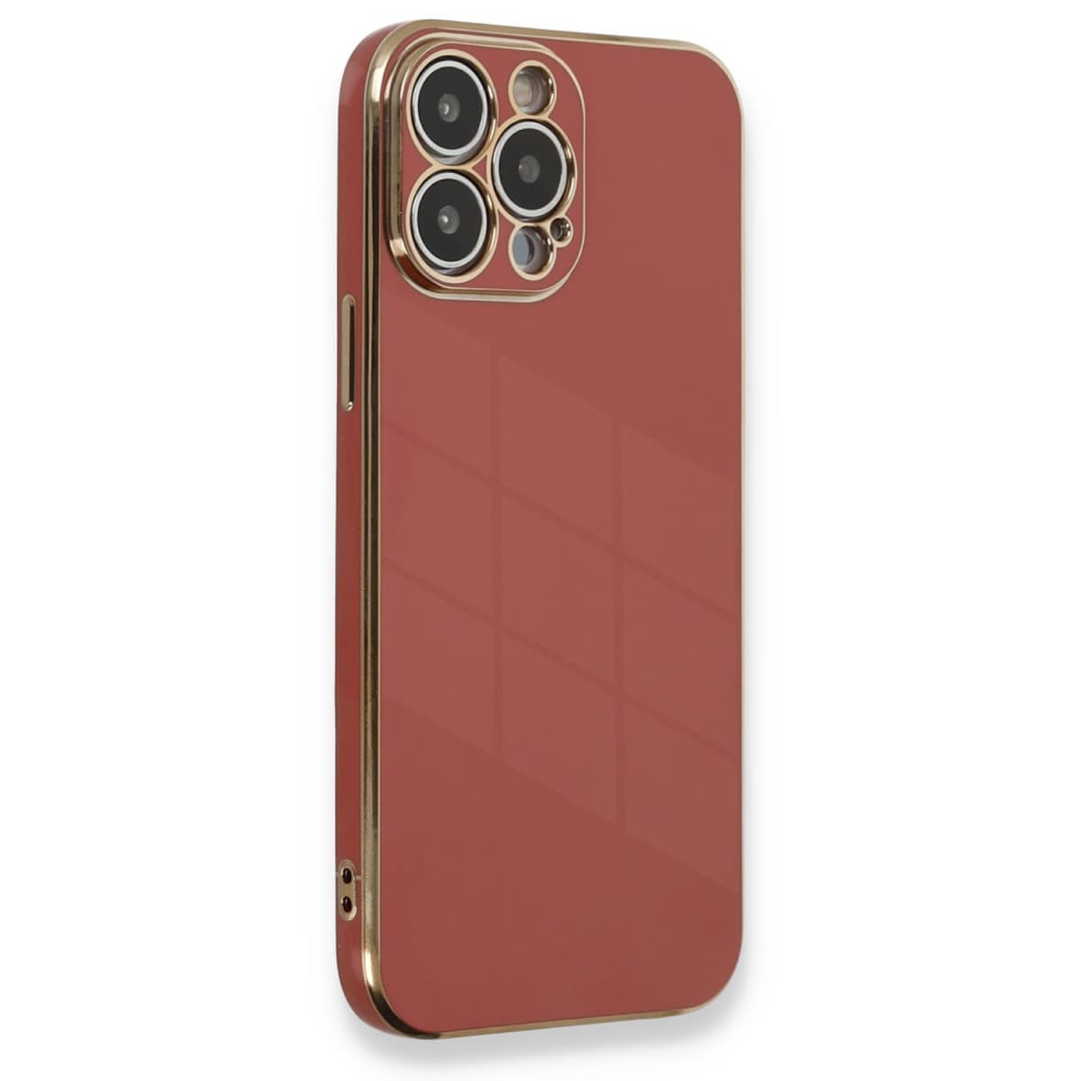 iPhone 13 Pro Kılıf Volet Silikon - Kırmızı