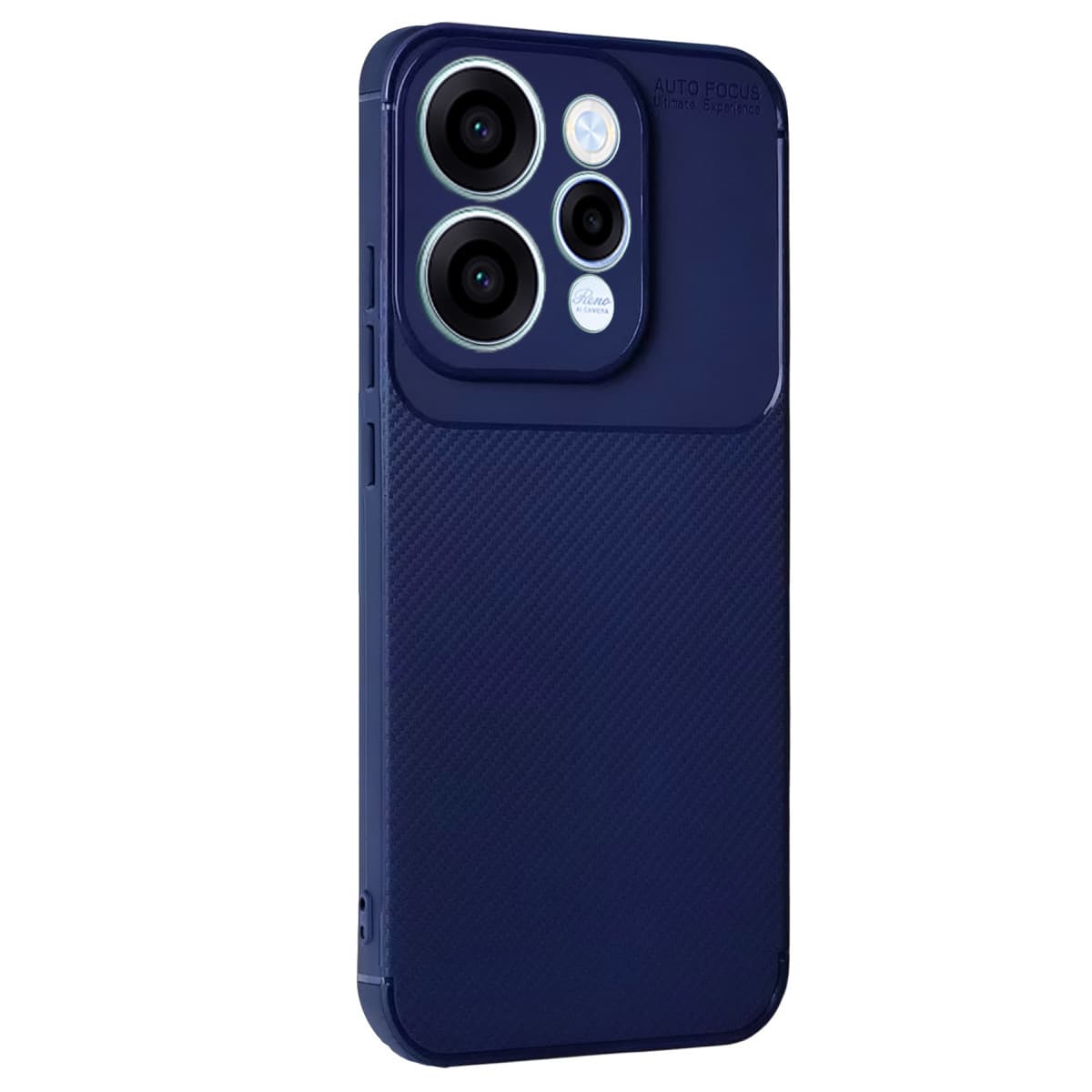 Reno 15 Auto Focus Karbon Kapak - Lacivert