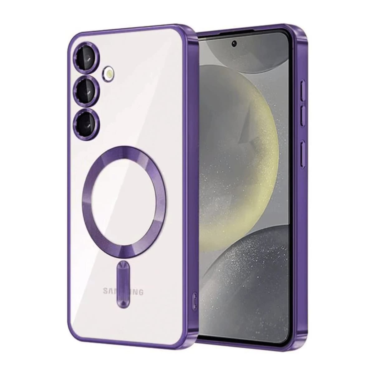 Galaxy A35 5G Kross Magneticsafe Kapak - Mor