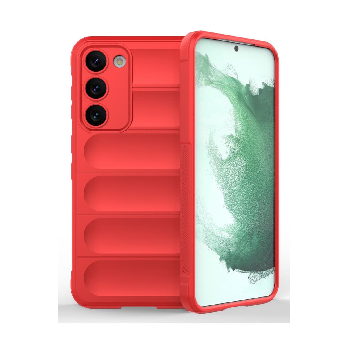 Galaxy S23 Plus Kılıf Optimum Silikon - Kırmızı