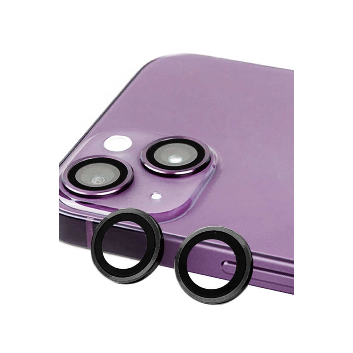 iPhone 14 Raze Metal Kamera Lens - Siyah