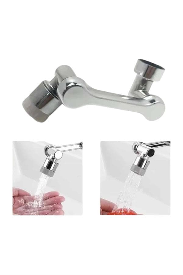 Dönebilen Musluk Başlığı Akrobat Mutfak Banyo Musluk Ucu Başlığı Oynar Başlıklı