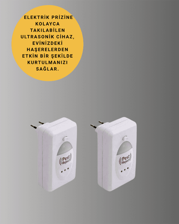 Bakım Gerektirmeyen Ultrasonik Haşere Kovucu – Uzun Ömürlü Kullanım