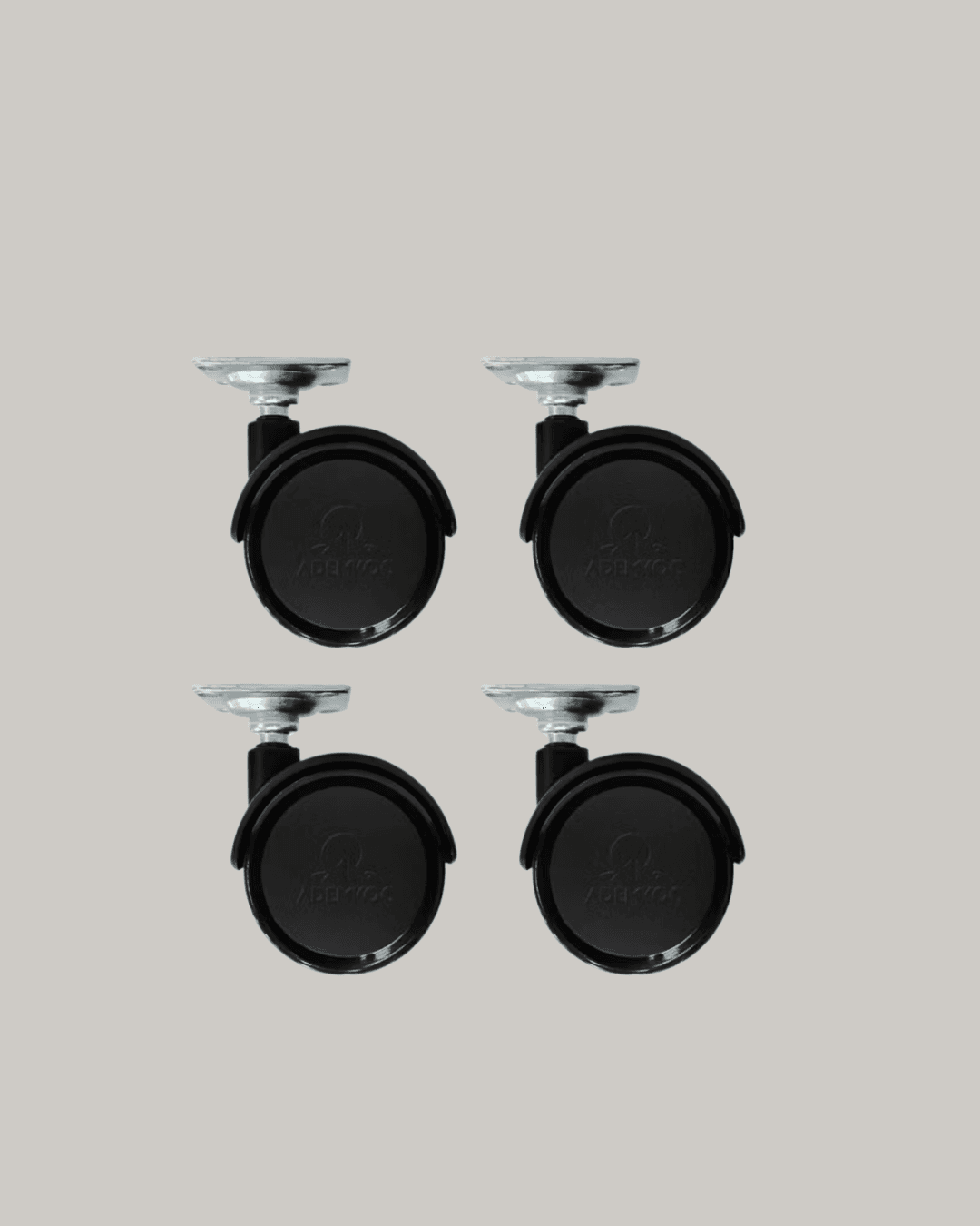 Kilitsiz Mini Tekerlek Ayak 4 cm 4’lü Set Kolay Montaj