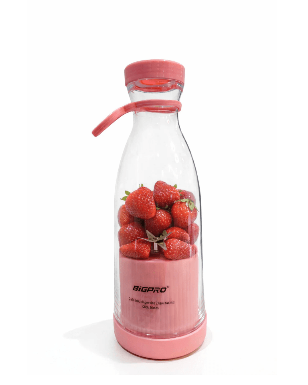 Şarjlı Taşınabilir Blender USB Kablosuz Smoothie Yapıcı Pratik Kullanım