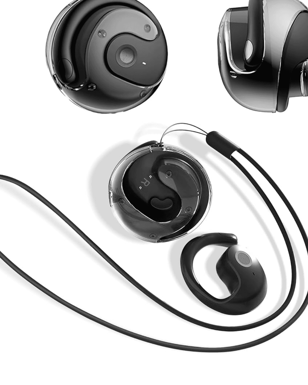 36 Saat Kullanım Bluetooth Kulaklık Gürültü Engelleme Spor Kulaklık