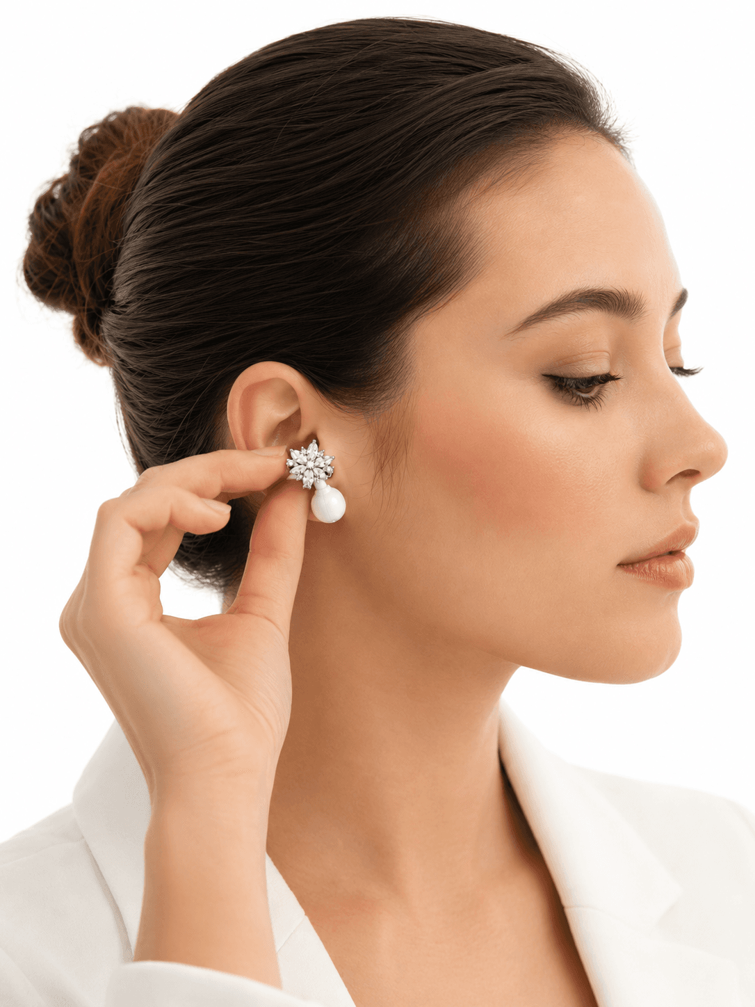 Küpeli Kablosuz Bluetooth Kulaklık Uzun Süreli Şarj Özellikli